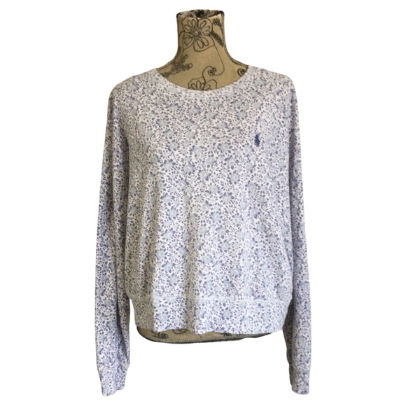 Polo Ralph Lauren Tops - COPY - Polo Ralph Lauren Floral Sweatshirt